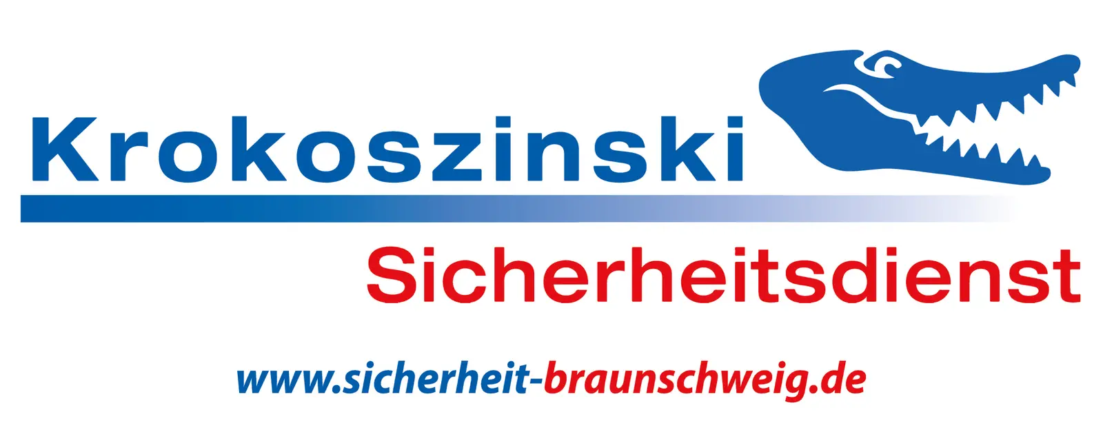 Werbebanner für Krokoszinski Sicherheitsdienst
