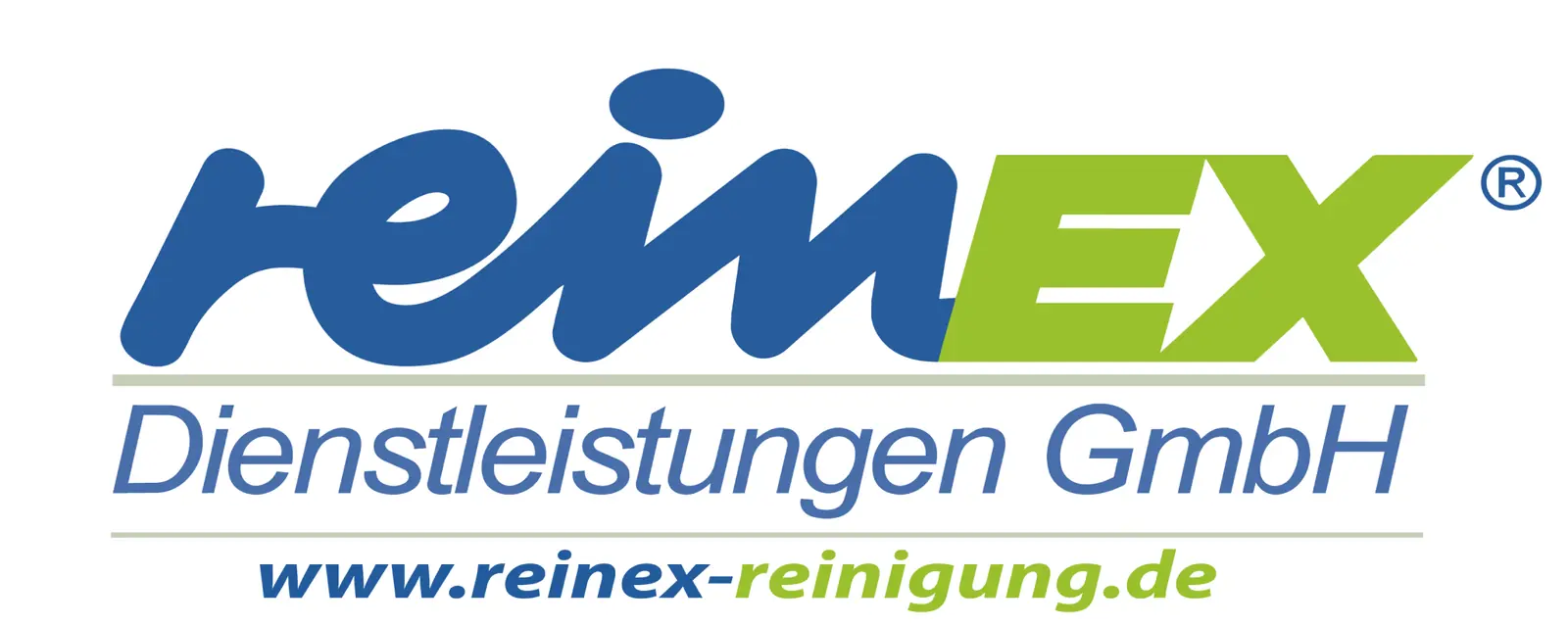 Werbebanner für Reinex Dienstleistungen